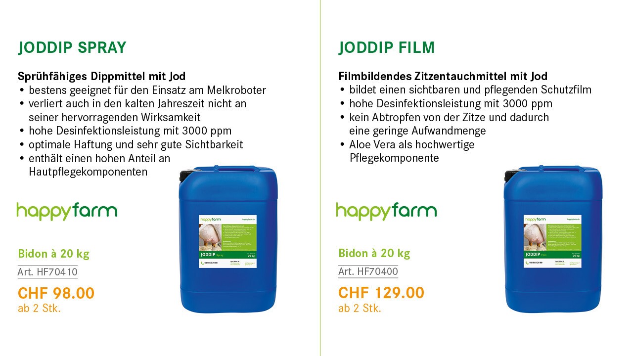 HappyFarm® Dippmittel auf Jodbasis