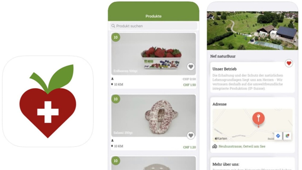 Die Hoflädeli App ist für iOS und Android verfügbar