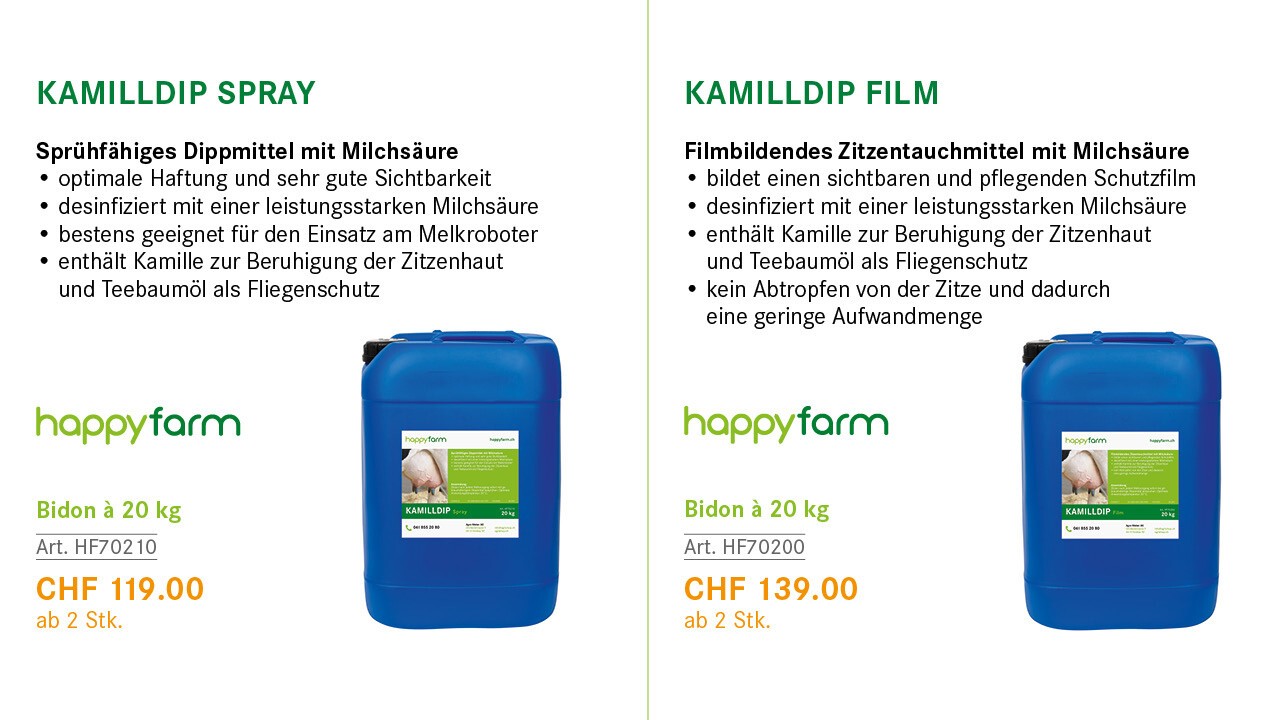 HappyFarm® Dippmittel auf Milchsäurebasis